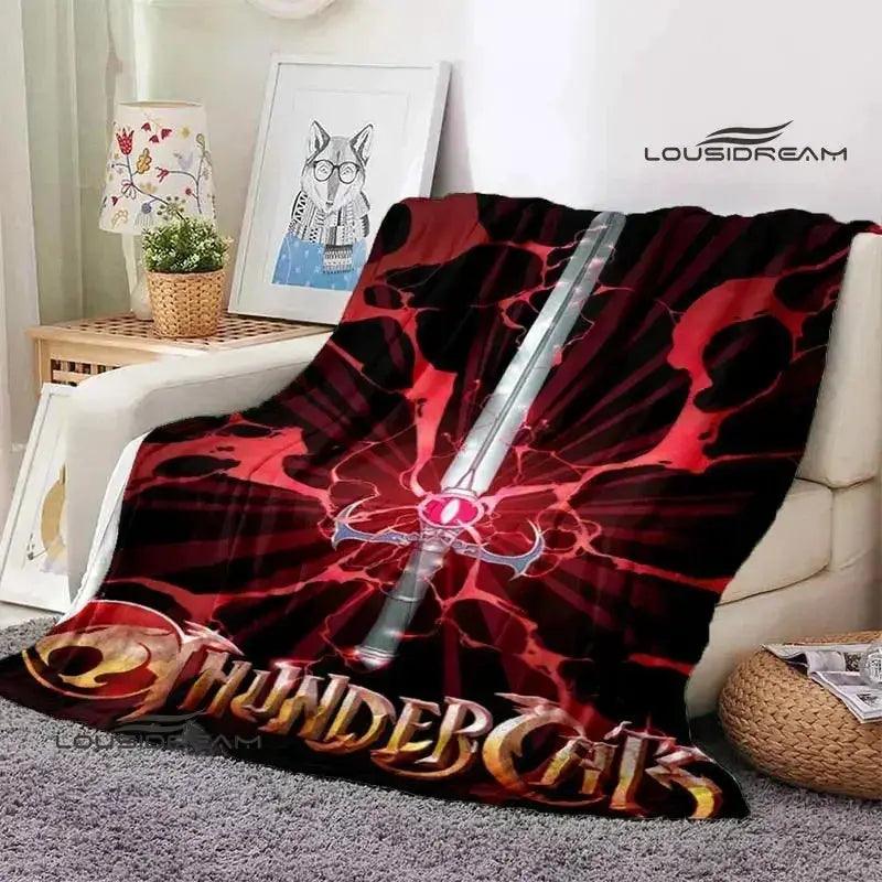  Thundercats Cartoon Kids Blanket Premium Warm Plush -  ToylandEU™