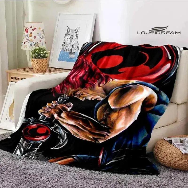  Thundercats Cartoon Kids Blanket Premium Warm Plush -  ToylandEU™