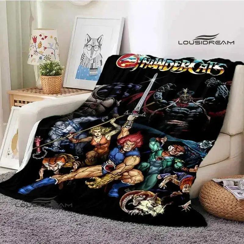 Thundercats Cartoon Kids Blanket Premium Warm Plush -  ToylandEU™