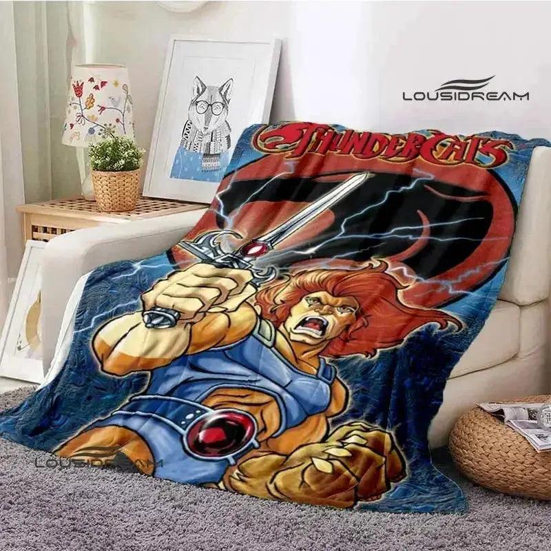  Thundercats Cartoon Kids Blanket Premium Warm Plush -  ToylandEU™