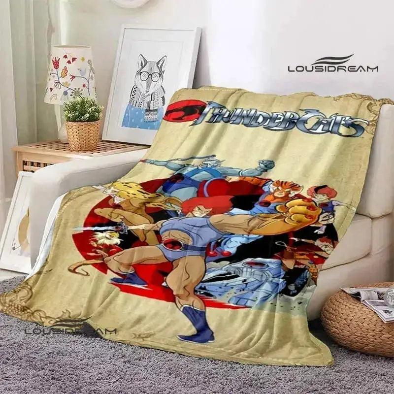  Thundercats Cartoon Kids Blanket Premium Warm Plush -  ToylandEU™