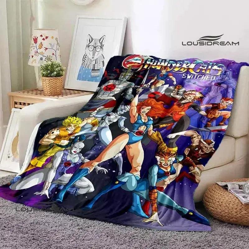  Thundercats Cartoon Kids Blanket Premium Warm Plush -  ToylandEU™