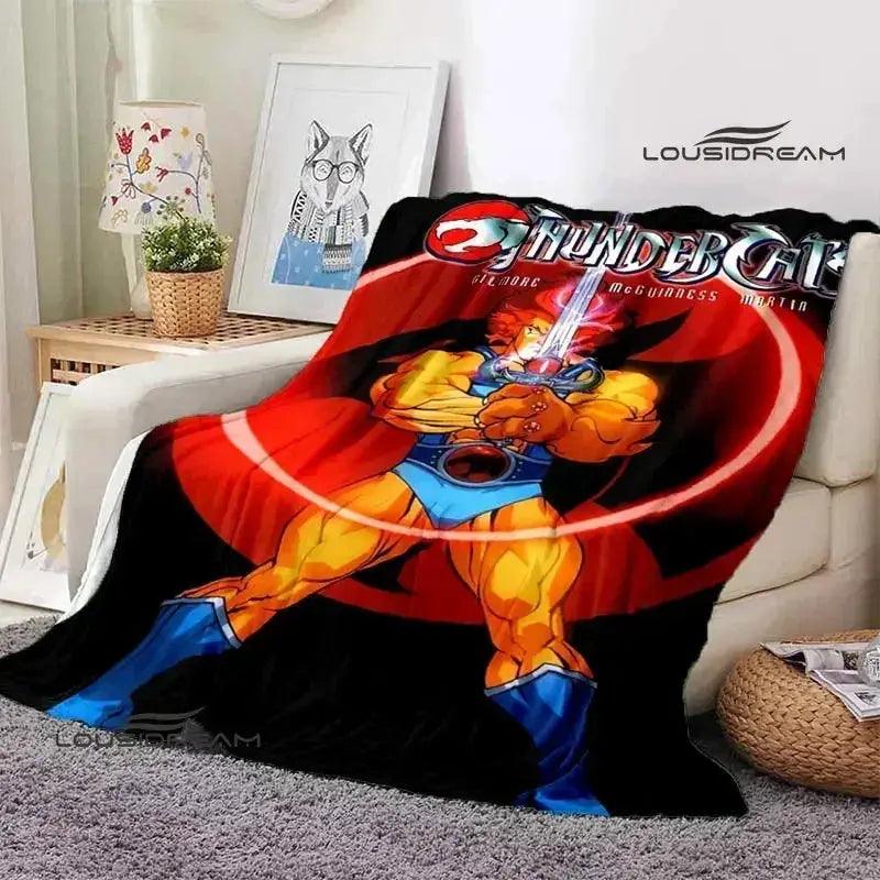  Thundercats Cartoon Kids Blanket Premium Warm Plush -  ToylandEU™