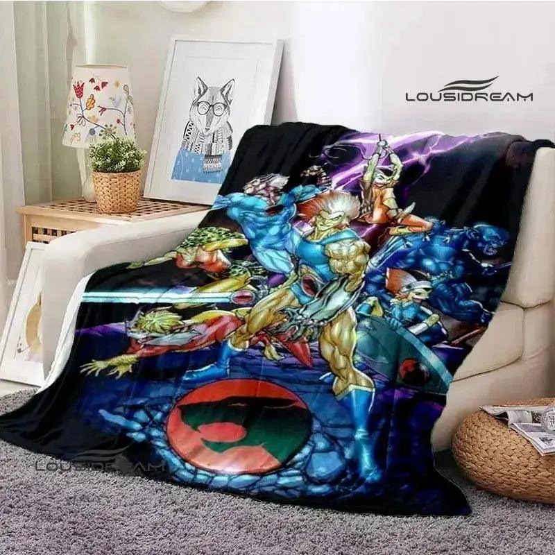  Thundercats Cartoon Kids Blanket Premium Warm Plush -  ToylandEU™