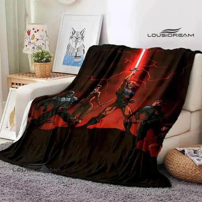 Thundercats Cartoon Kids Blanket Premium Warm Plush -  ToylandEU™