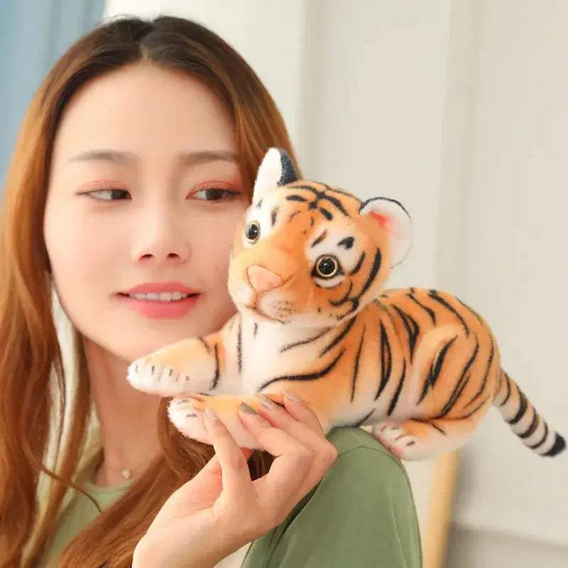 Plush Tiger Toy Pillow For Cozy Soft Decor And Gift - ToylandEU