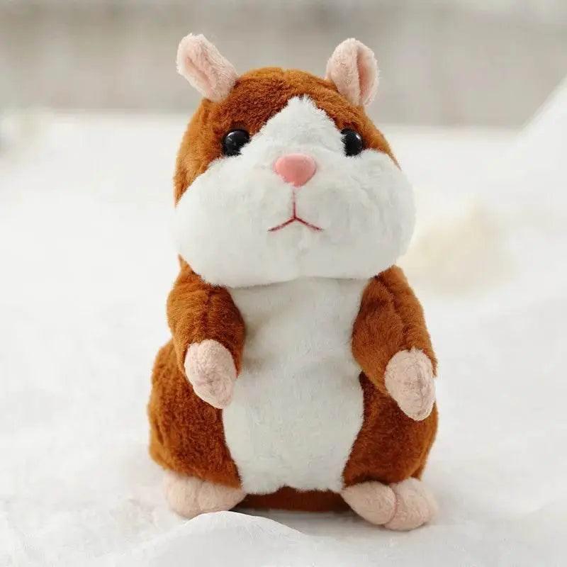  Charming 15cm Talking Hamster Plush Toy - Fun Sound-Recording Buddy -  ToylandEU™