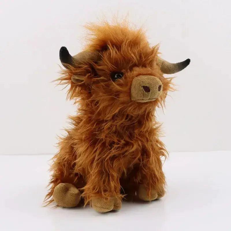  Highland Cow Plush Toy 30cm Soft Stuffed Gift for Kids -  ToylandEU™