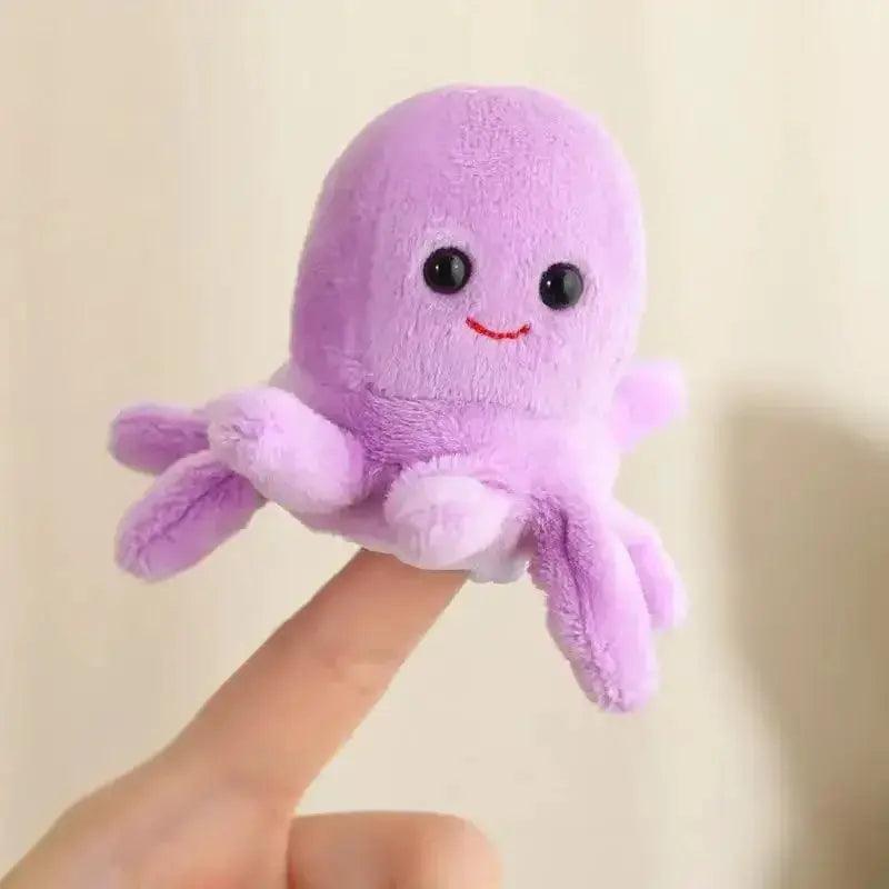  Marine Animal Finger Puppet Plush Toy 9cm Handmade -  ToylandEU™