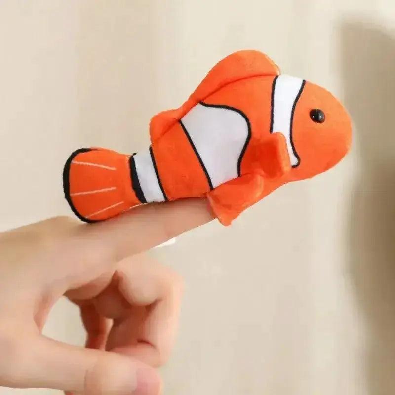  Marine Animal Finger Puppet Plush Toy 9cm Handmade -  ToylandEU™