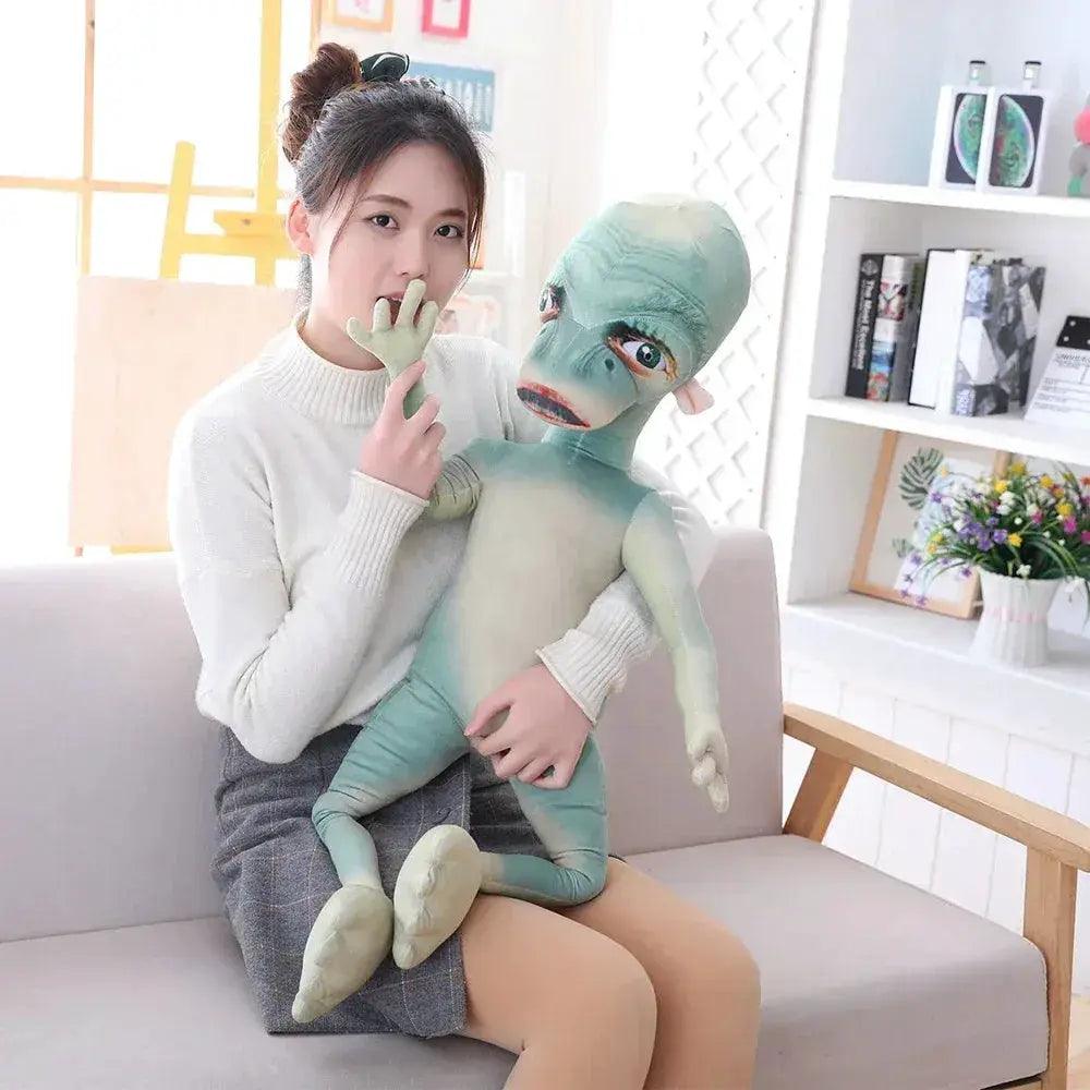  Big Headed Cartoon Alien Plush Toy For Home Decor Gift -  ToylandEU™