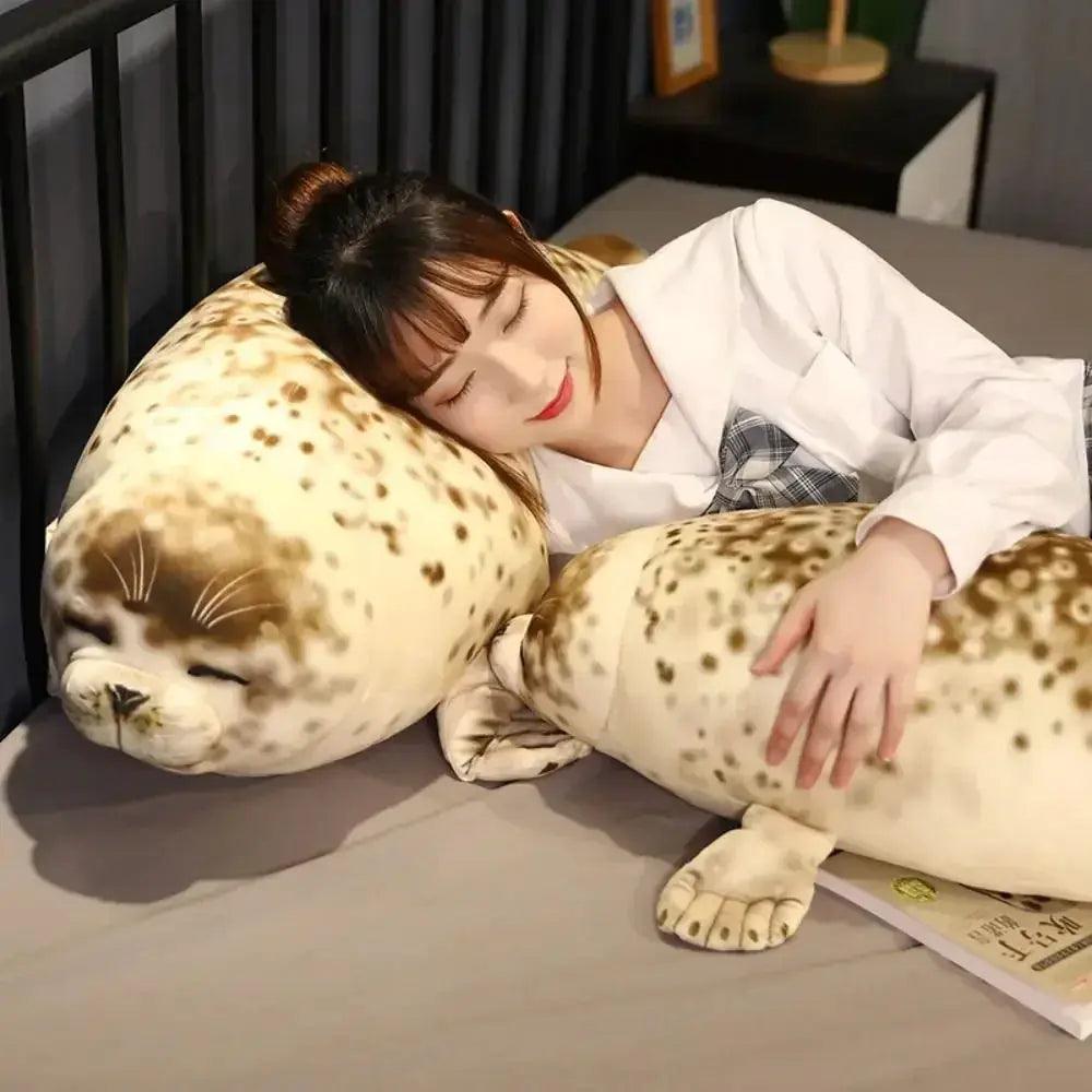  Chubby Blob Seal Pillow Plush Toy Ultra Soft Cuddle -  ToylandEU™