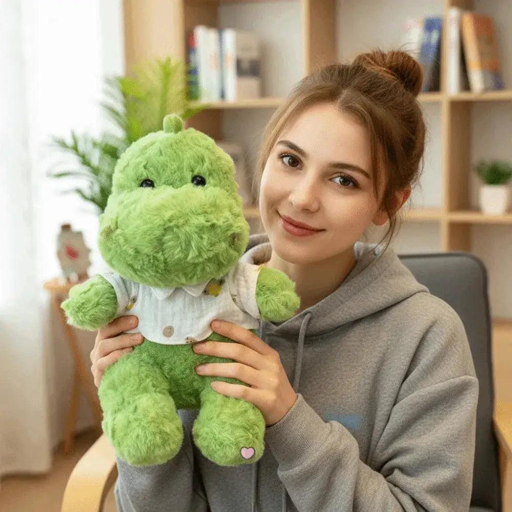  Cute Dinosaur Plush Toy For Kids Soft Cartoon Doll Gift -  ToylandEU™