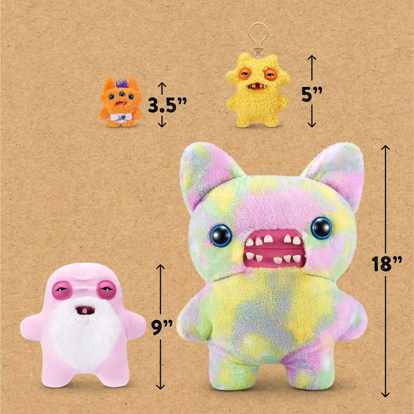  Fuggler Old Fogies Plush Toy Collectible Ugly Monster -  ToylandEU™