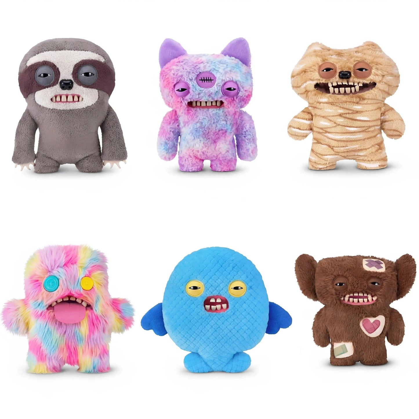  Fugglers Giant Sloth Plush Toy Collectible Ugly Doll 