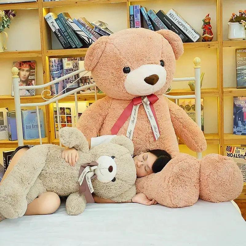  Giant Teddy Bear Plush Toy Three Color Huggable Gift -  ToylandEU™