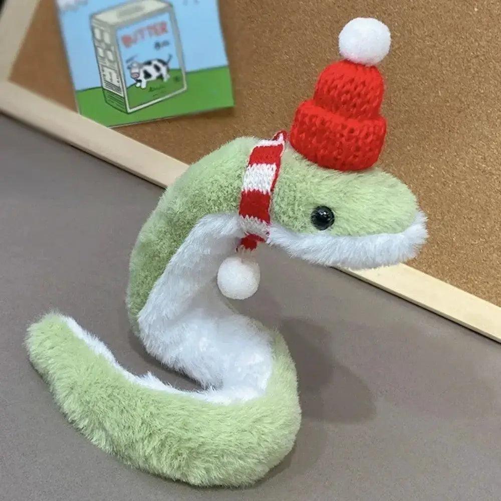  Green Snake Plush Toy Wraps Around Arm For Cozy Play -  ToylandEU™