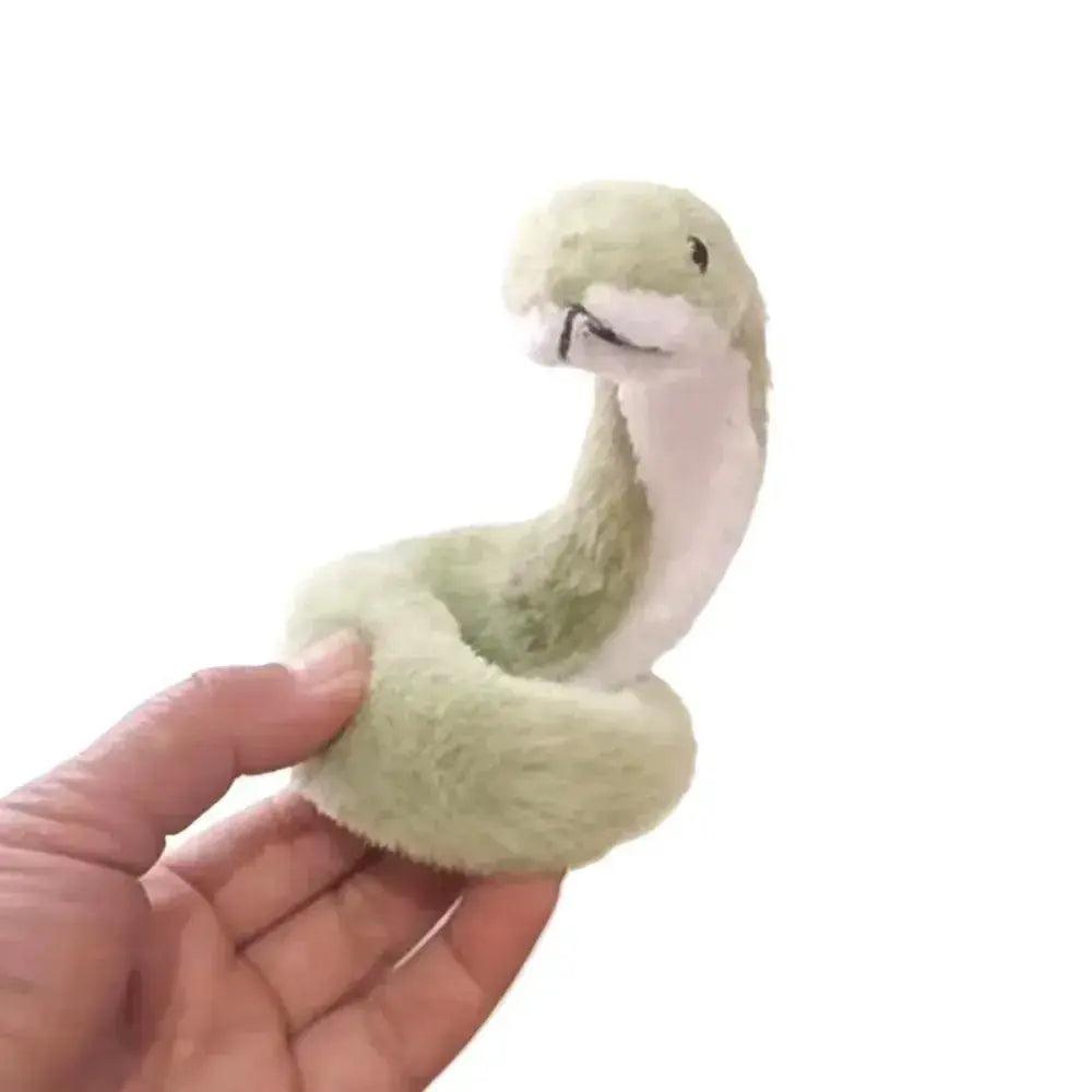  Green Snake Plush Toy Wraps Around Arm For Cozy Play -  ToylandEU™