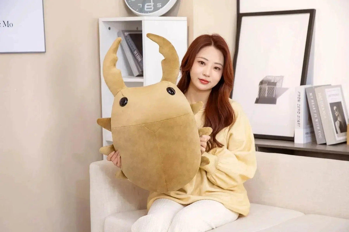  Hot 1pc 50cm 60cm Creative Simulation Insect Plush Toy Kawaii Beetle Pillow Kids Boys Birthday Gift -  ToylandEU™