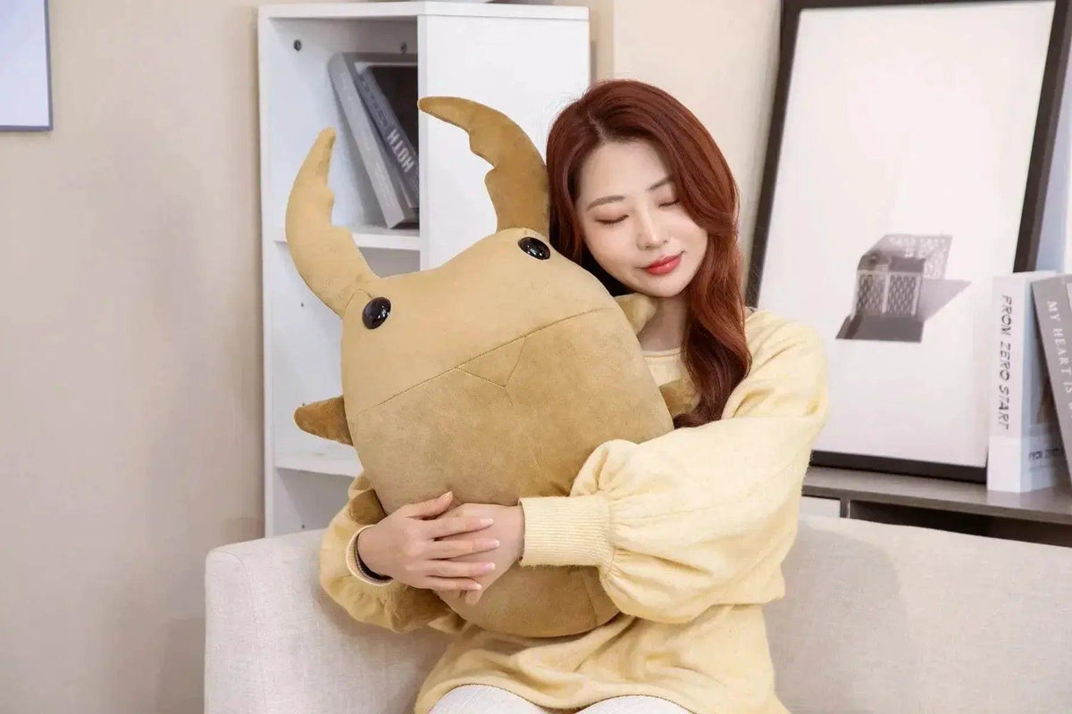  Hot 1pc 50cm 60cm Creative Simulation Insect Plush Toy Kawaii Beetle Pillow Kids Boys Birthday Gift -  ToylandEU™