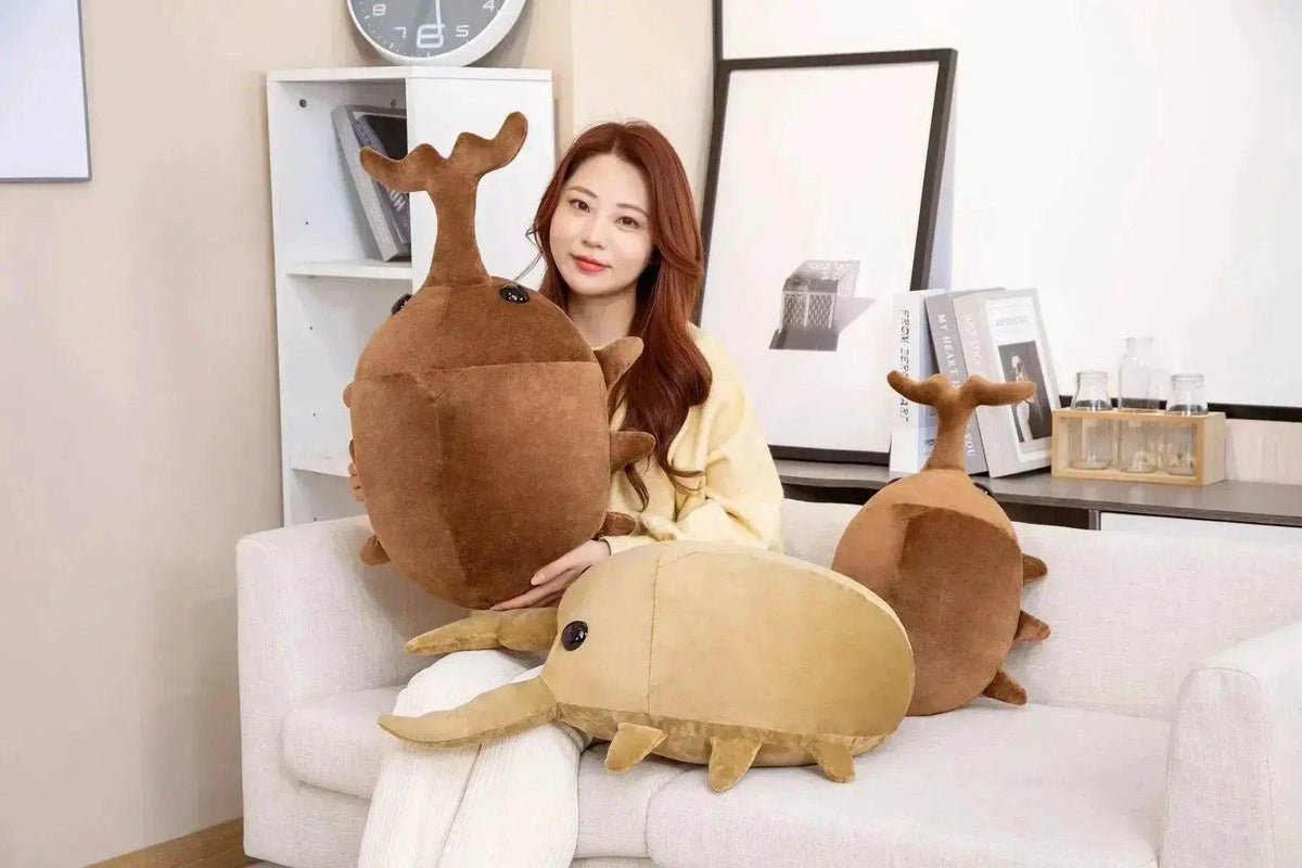  Hot 1pc 50cm 60cm Creative Simulation Insect Plush Toy Kawaii Beetle Pillow Kids Boys Birthday Gift -  ToylandEU™