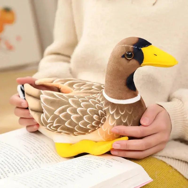  Lifelike Green Duck Plush Toy Swimming For Kids Gift -  ToylandEU™