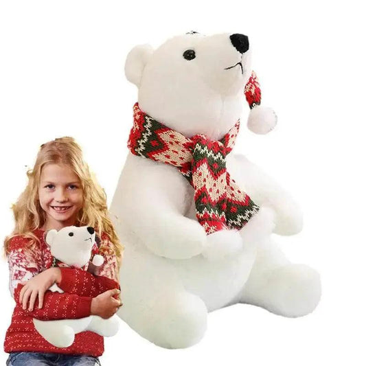  Cuddly Kawaii Polar Bear Plush Toy - Perfect Holiday Gift for Kids -  ToylandEU™