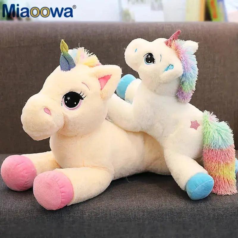  Rainbow Unicorn Plush Toy Huggable Gift For All Ages -  ToylandEU™