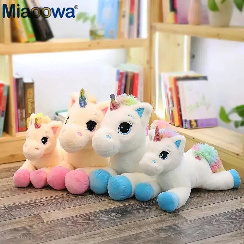  Rainbow Unicorn Plush Toy Huggable Gift For All Ages -  ToylandEU™