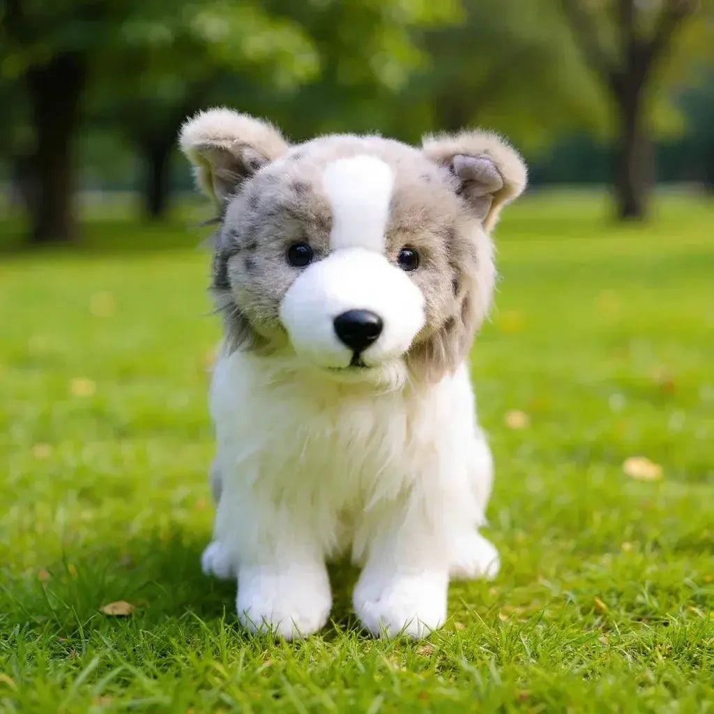  Realistic Border Collie Plush Toy Soft Huggable Playmate -  ToylandEU™