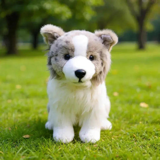  Realistic Border Collie Plush Toy Soft Huggable Playmate -  ToylandEU™