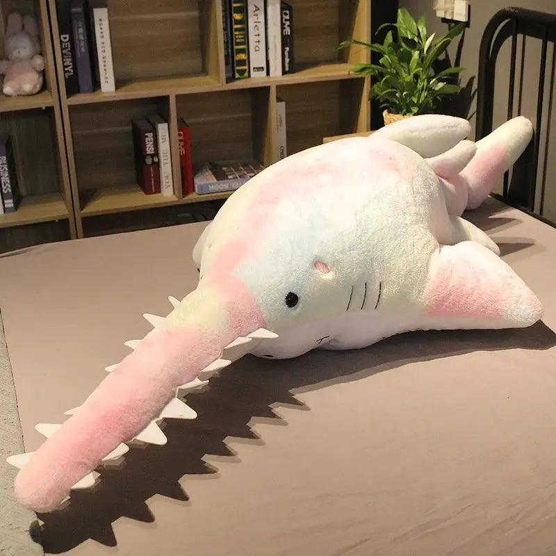  Sawtooth Shark Plush Toy Pillow For Cozy Sleep And Play -  ToylandEU™