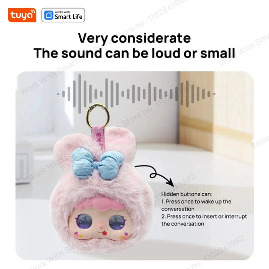  Tuya AI Plush Robot With LED Eyes And Voice Control -  ToylandEU™