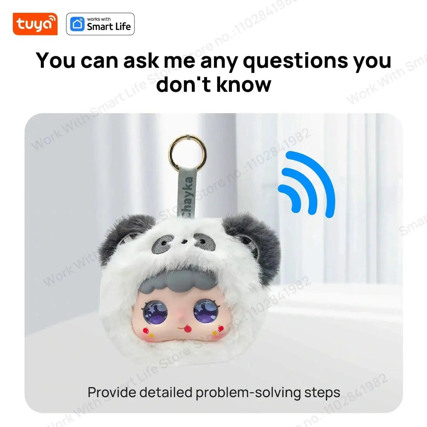  Tuya AI Plush Robot With LED Eyes And Voice Control -  ToylandEU™