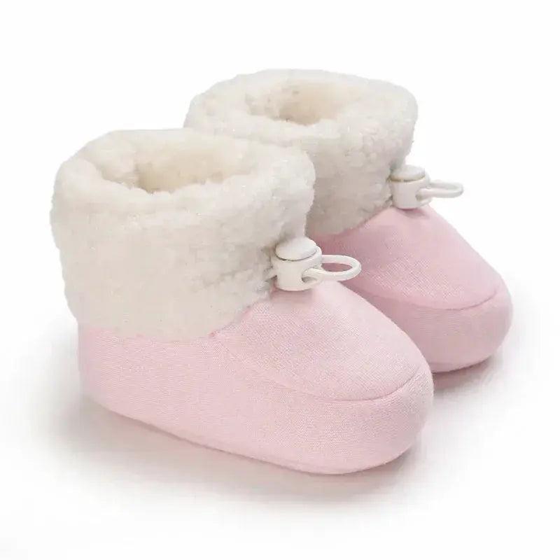  Winter Baby Snow Boots With Plush Lining Non Slip Warm -  ToylandEU™