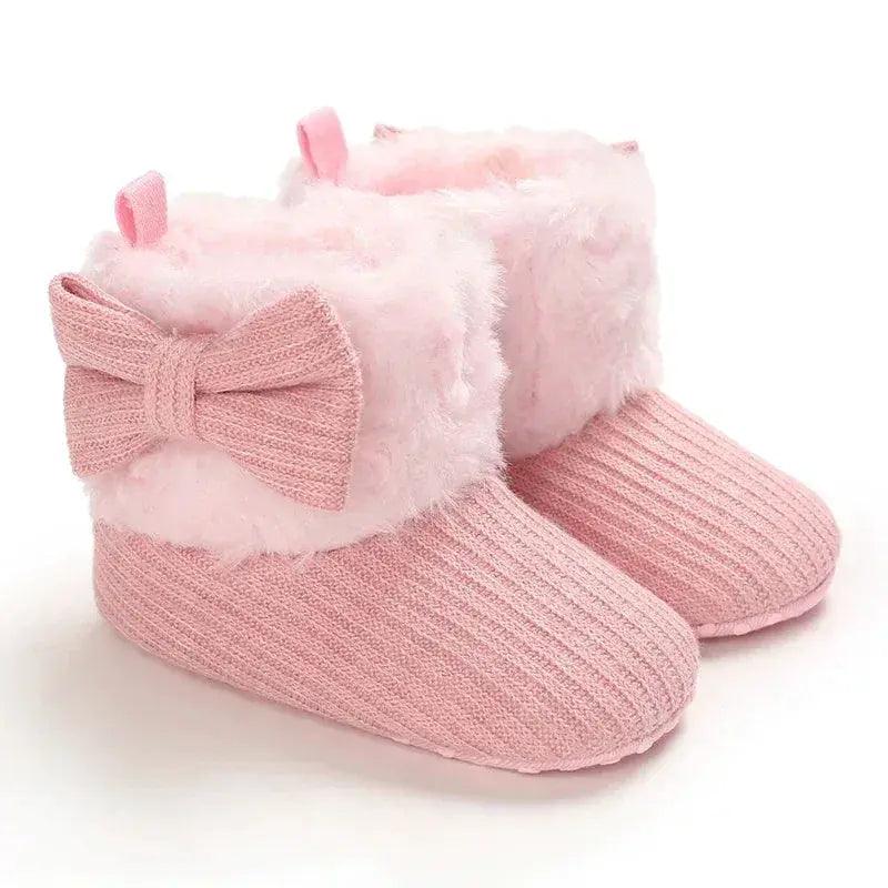  Winter Baby Snow Boots With Plush Lining Non Slip Warm -  ToylandEU™