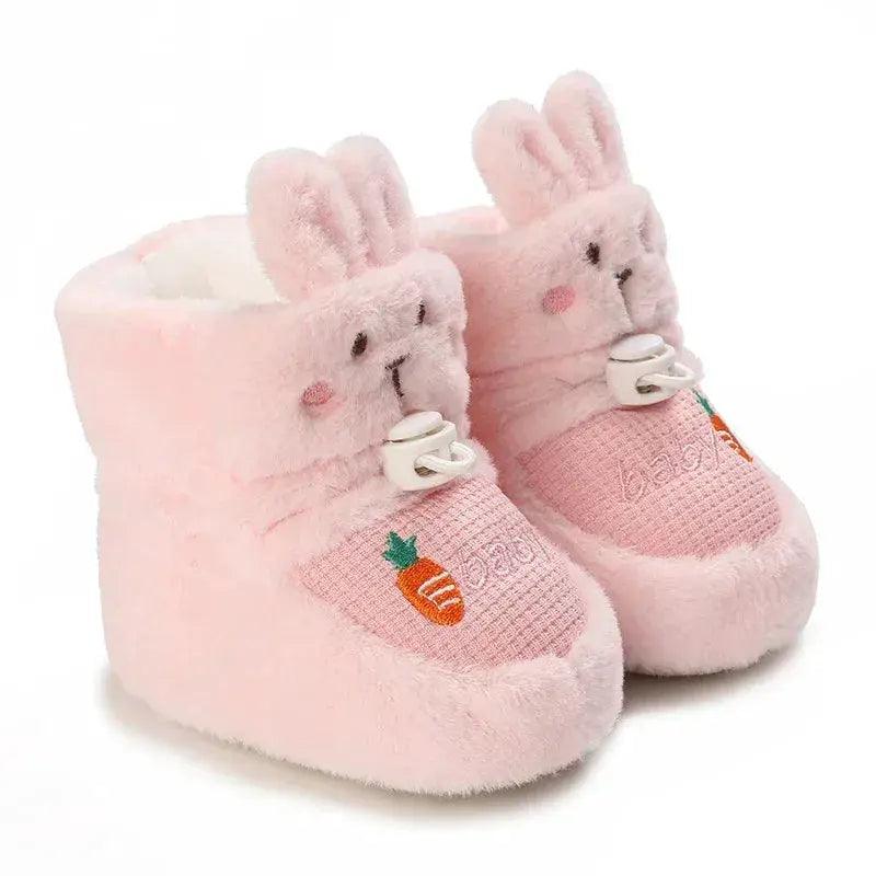  Winter Baby Snow Boots With Plush Lining Non Slip Warm -  ToylandEU™