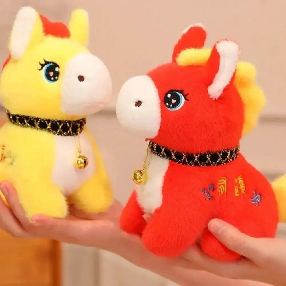  Zodiac Horse Plush Doll Embroidered New Year Charm 2026 -  ToylandEU™