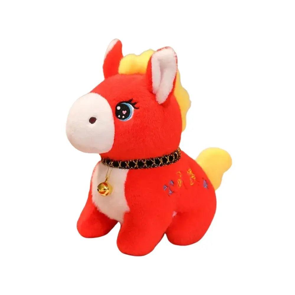  Zodiac Horse Plush Doll Embroidered New Year Charm 2026 -  ToylandEU™