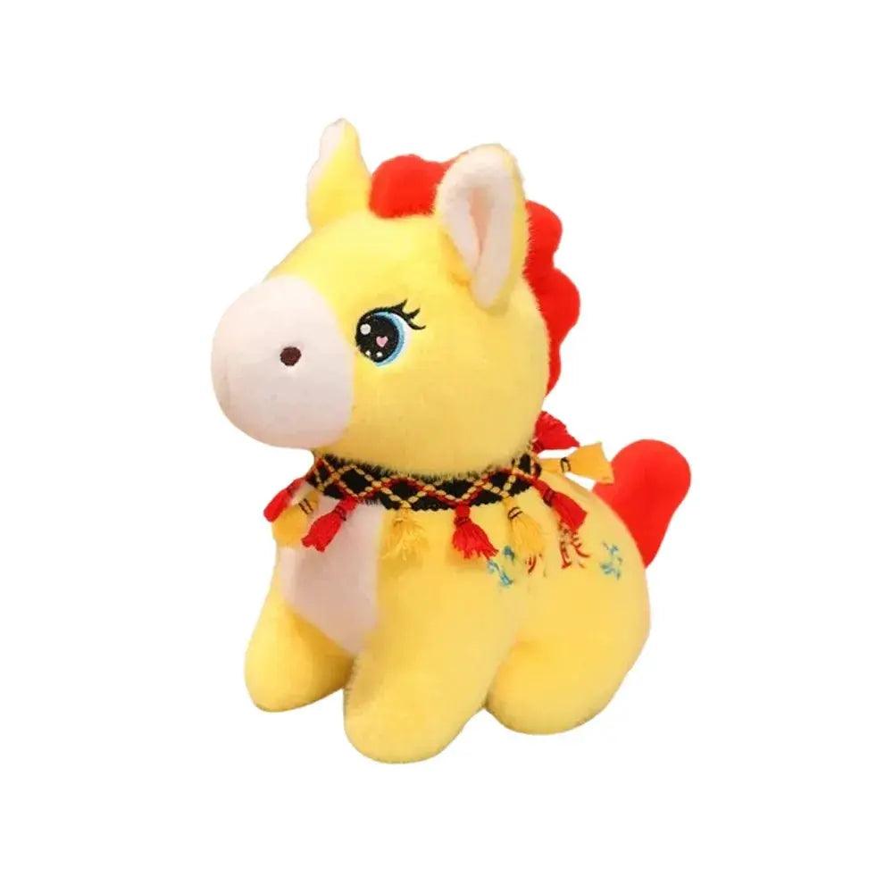  Zodiac Horse Plush Doll Embroidered New Year Charm 2026 -  ToylandEU™