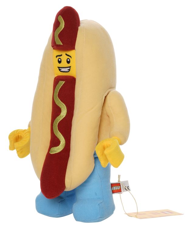 LEGO® Hot Dog Guy Plush | Character Stuffed Toy | Ages 6+