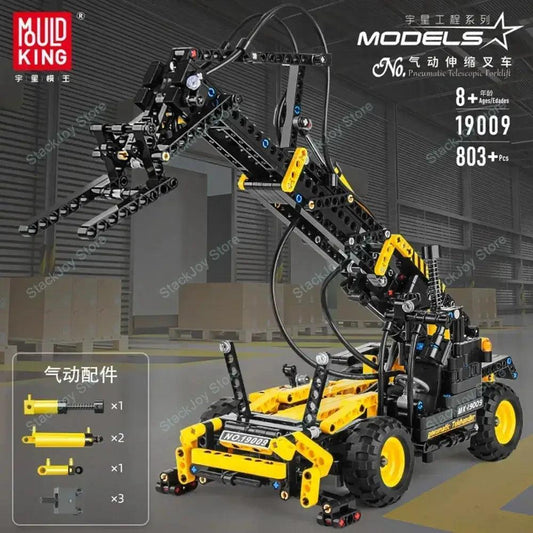  Pneumatic Forklift Building Set Telescopic Arm -  ToylandEU™