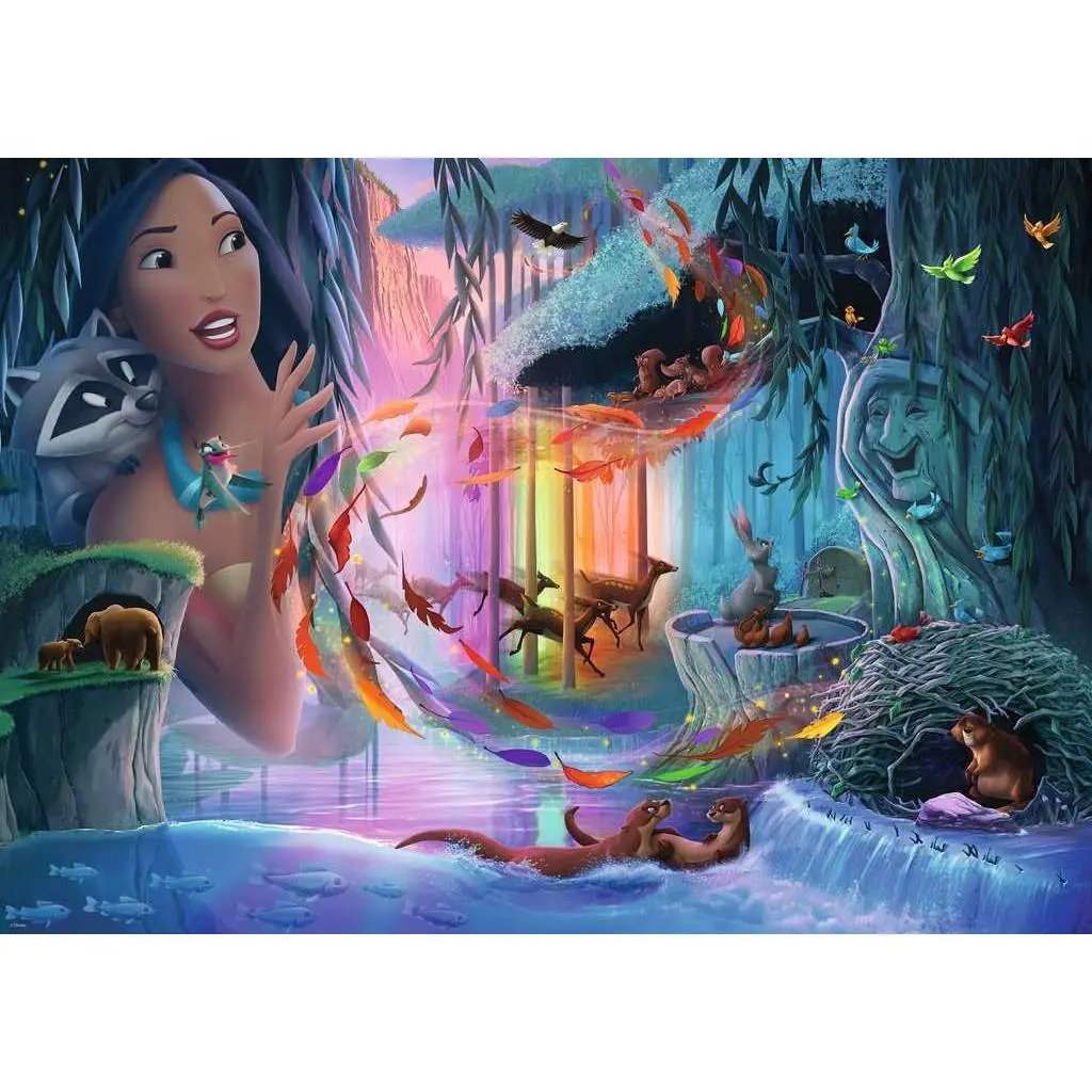 Disney Castle Pocahontas 1000 Piece Jigsaw Puzzle Hours Of Fun - ToylandEU