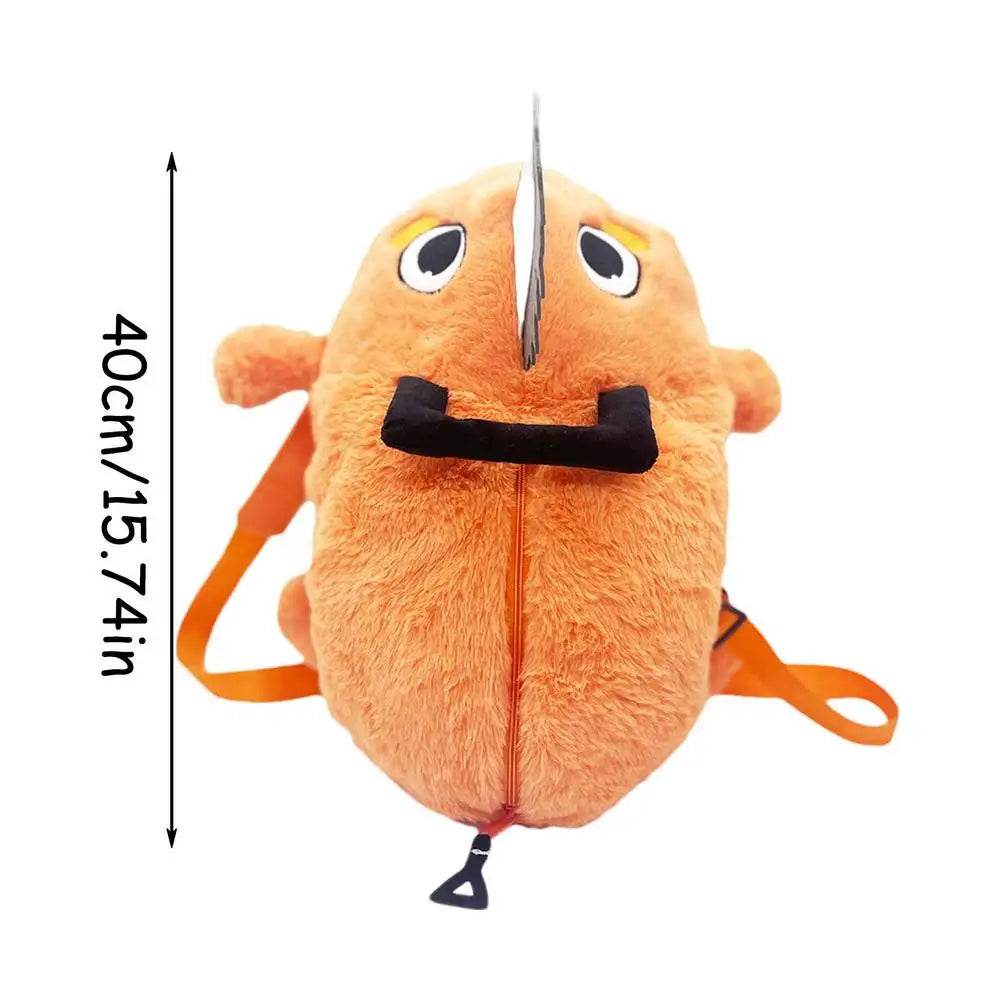 Pochita Plush Backpack & Slippers - Cozy Cosplay Fun for Everyone! - ToylandEU