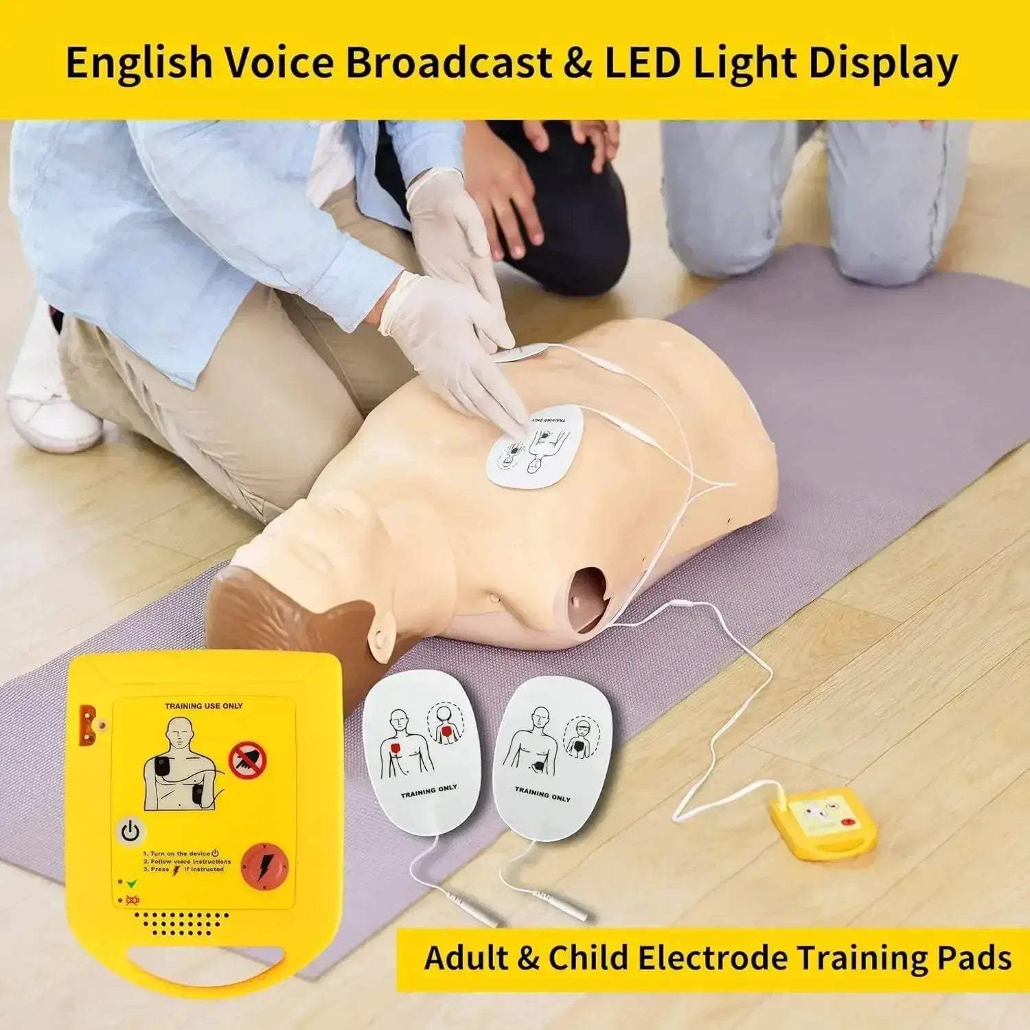 Pocket AED Trainer For Students Compact First Aid Practice - ToylandEU
