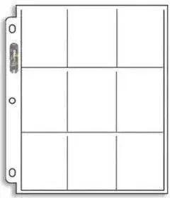  Ultra Pro 9-Pocket Pages 209D (100ct) -  ToylandEU™