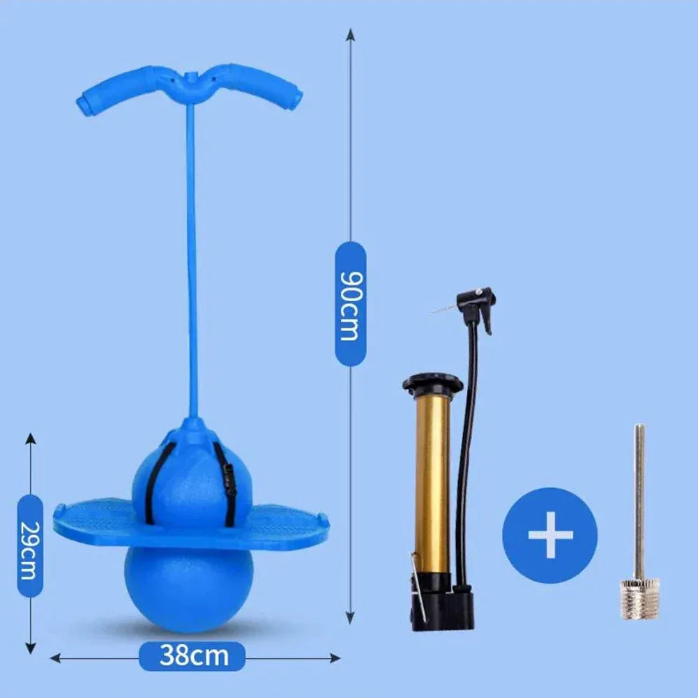 Pogo Bouncing Ball With Handle And Pumps, 220 Lb Capacity, For Kids And Adults - ToylandEU