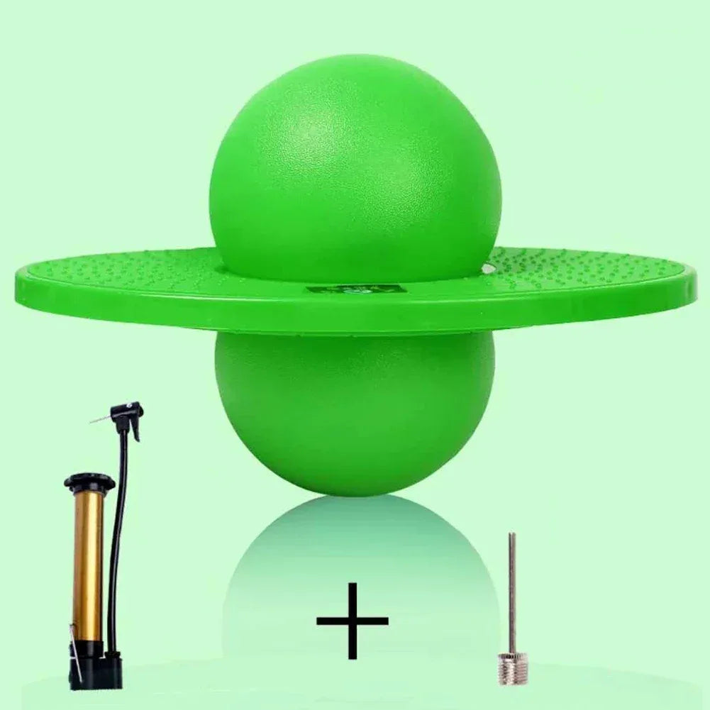 Pogo Bouncing Ball With Handle And Pumps, 220 Lb Capacity, For Kids And Adults - ToylandEU