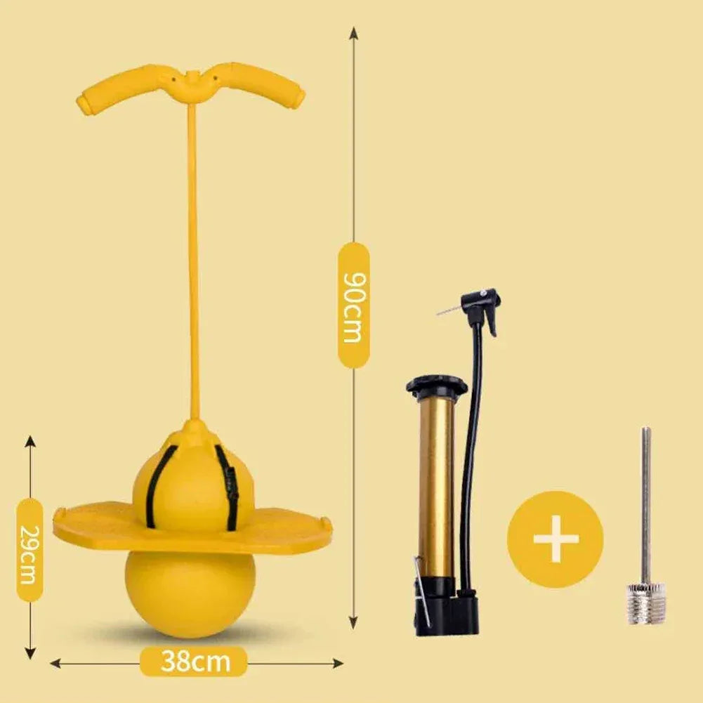 Pogo Bouncing Ball With Handle And Pumps, 220 Lb Capacity, For Kids And Adults - ToylandEU