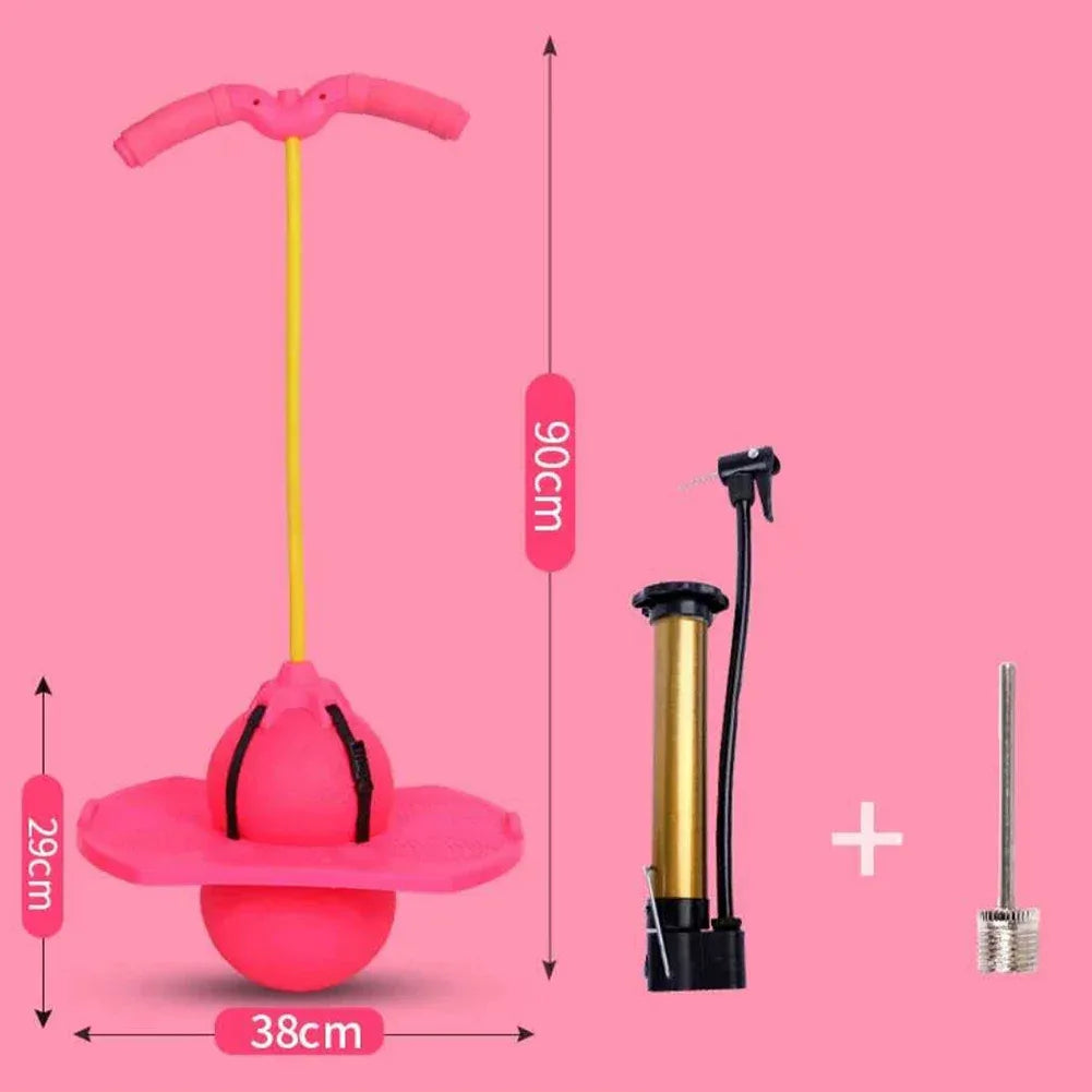 Pogo Bouncing Ball With Handle And Pumps, 220 Lb Capacity, For Kids And Adults - ToylandEU